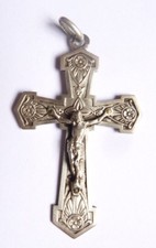 Croix pendentif en argent