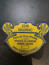 plaque de concours agricole