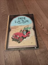 Ancienne BD Tintin Au Pays De L Or Noir,1950