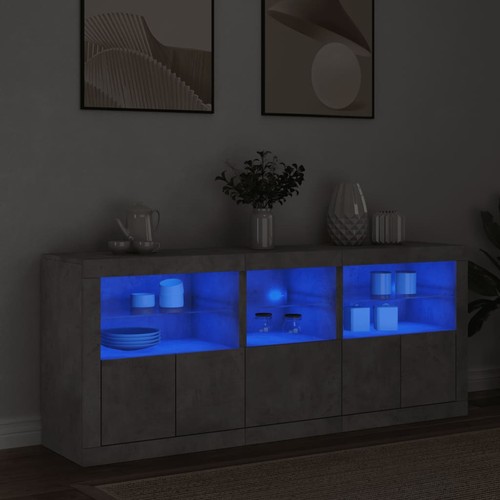 Buffet avec lumières - buffet, led