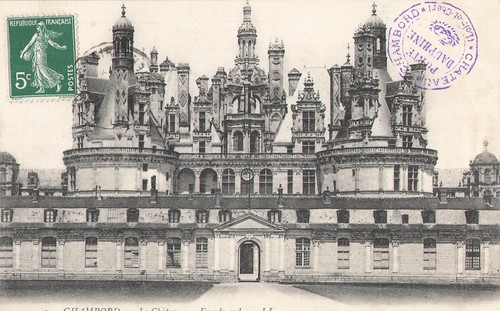 Chambord le château - le,