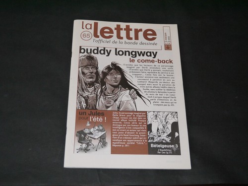 Lettre dargaud n 65 - la, de