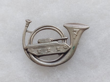 Un insigne de béret militaire  " 7° RCA / Chasseurs d’Afrique ".