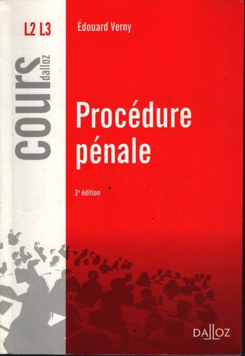 Procédure pénale edouard - procédure,