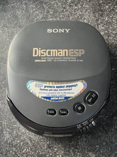 Sony discman 245 - discman,