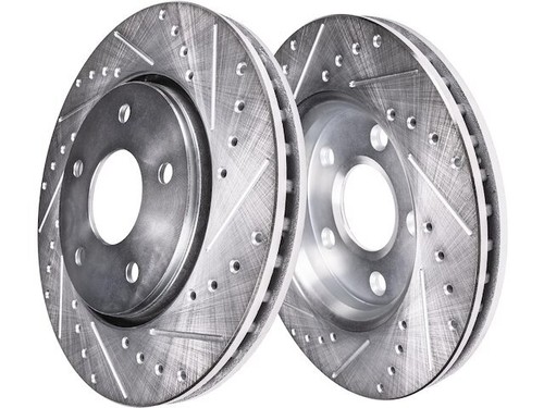 Rear brake rotor set - brake,