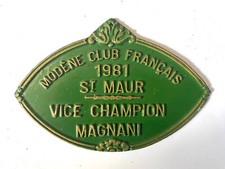 Plaque Aluminium Concours