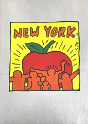 Keith haring big apple new - keith,