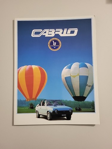 Catalogue bertone ritmo - ritmo, cabrio