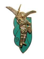 CHASSEURS PARACHUTISTES DU 9° RCP (VARIANTE DORE FOND VERT) Y.B