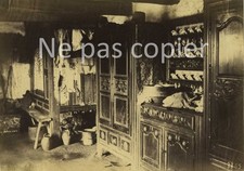 INTERIEUR BRETON vers 1880 lit