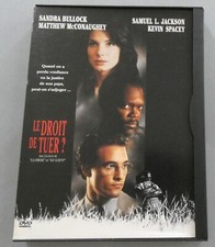 DVD FILM LE DROIT DE TUER SANDRA BULLOCK MATTHEW McCONAUGHEY BOITIER WARNER
