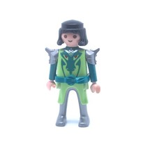 PLAYMOBIL * MOYEN-AGE * Chevalier Dragon Vert Armure Epaulettes 4912 