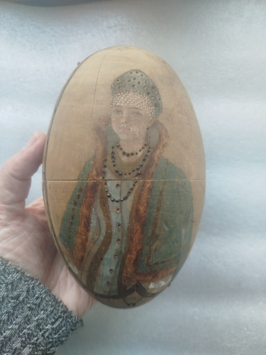 Oeuf pâques orthodoxe bois - orthodoxe,