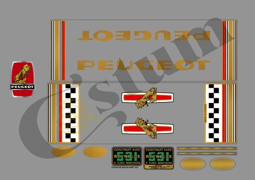 Peug408 stickers decals - stickers,