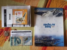 Rare - Collection de Timbres des Jeux Olympiques d'Hiver Sotchi 2014