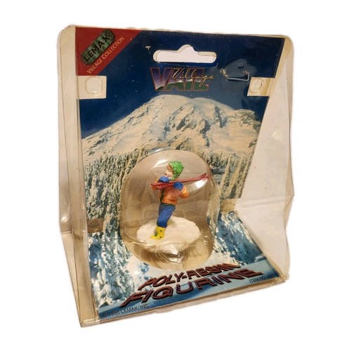 Lemax vail village skier - vail,