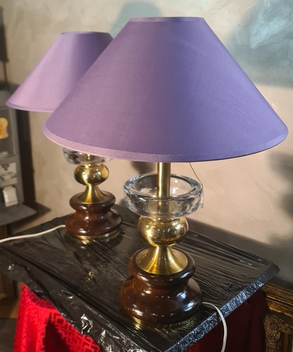 Paire lampes table - de, de