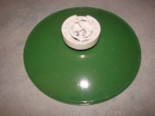 Ancien plafonnier abat-jour