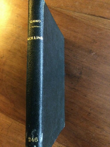 Jean giono colline - colline., edition