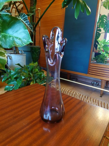 Soliflore verre fumé - verre,
