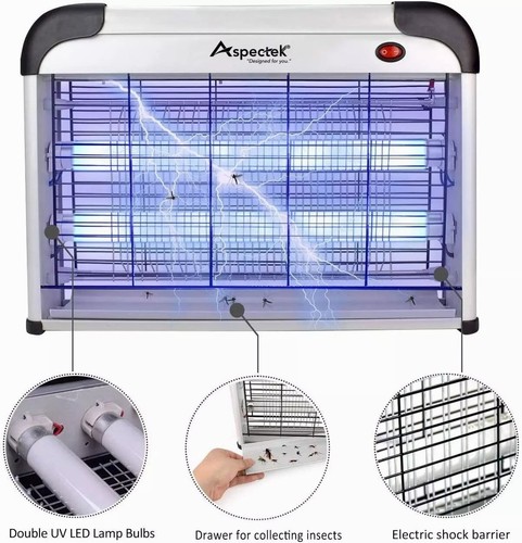 Lampe anti moustique - anti,