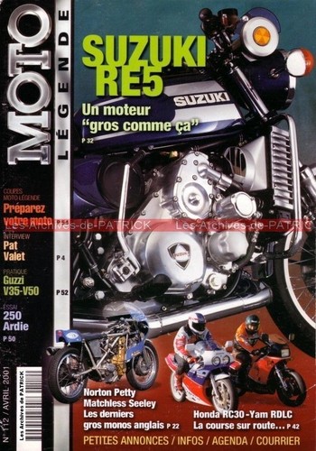 Moto legende 112 - 112, yamaha