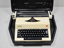 Machine À Écrire Électrique Olympia Monica De Luxe - Non Testée, Utilisée