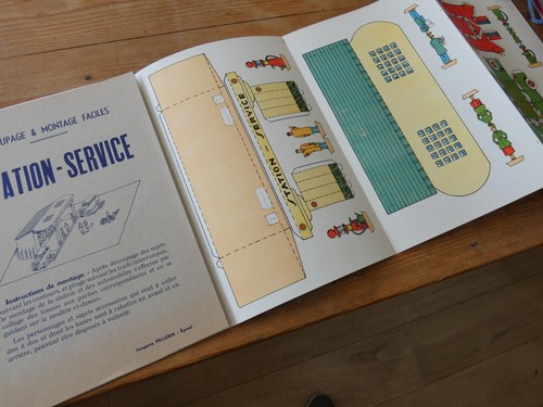 Station service découpage - découpage, et
