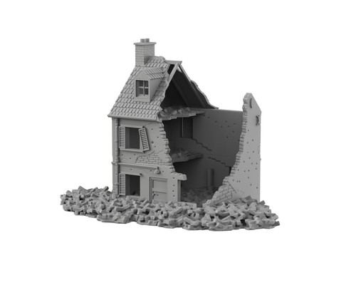 Maison ruines 37 nordv01 - maison, 01