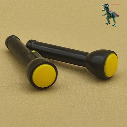 Playmobil lampe torche - x3,