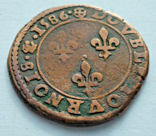 Pièce henry iii double - iii,