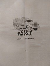 REVUE TECHNIQUE MACK 6X4 10 T
