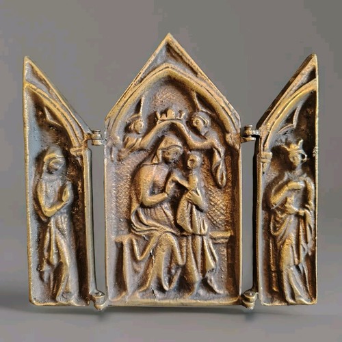 Beau triptyque bronze la - triptyque,