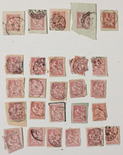 LOT 26 TIMBRES FRANCE TYPE MOUCHON 10 centimes rouge