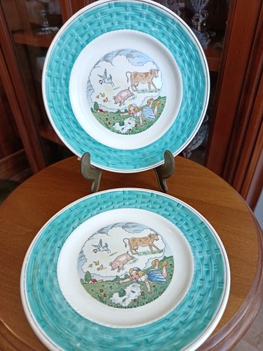 Assiette parlante les fables