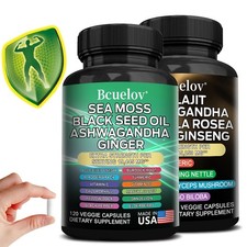 Pack combiné énergisant 240 capsules - Stimule l'énergie et renforce l'immunité