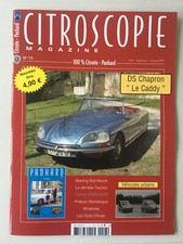 Revue   CITROSCOPIE   N°13  Citroen  Panhard  DS Chapron  La Dernière Traction