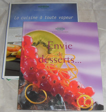 Lot 2 Livres THERMOMIX "La