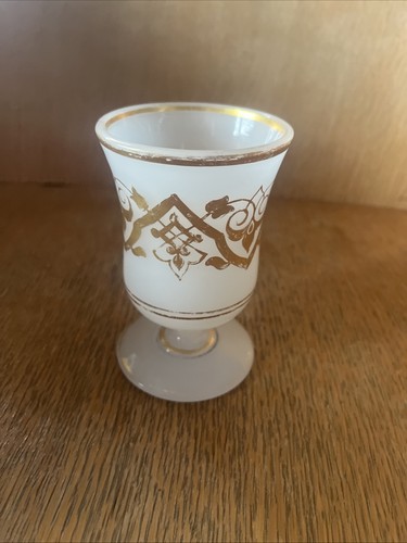 Verre calice opaline - calice,