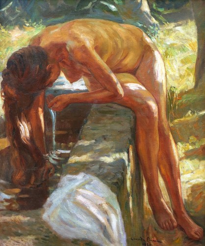Tableau encadré femme