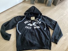 Sweat Veste à capuche HOLLISTER taille M Noir