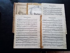 PARTITION ANCIENNE  -  SCHUBERT - Quatuors violons alto violoncelle
