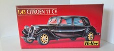 MAQUETTE 80159 HELLER CITROEN TRACTION 11L PLASTIQUE a monter NB MINIATURE 1/43