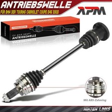 Arbre de Transmission Arrière Gauche Avec Bague ABS Automatique pour BMW 3er E46