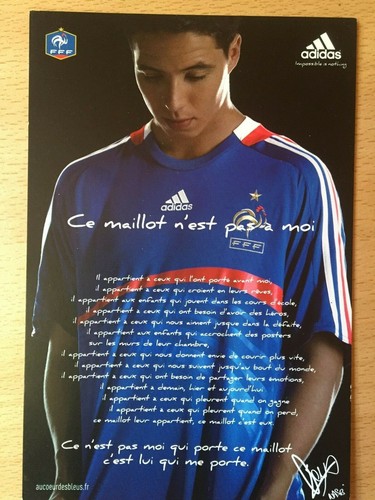 Carte publicitaire adidas - carte,