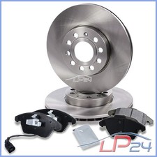 2x DISQUE + 4x PLAQUETTE DE FREIN AVANT VENTILÉ Ø288 POUR VW CADDY 3 2004-