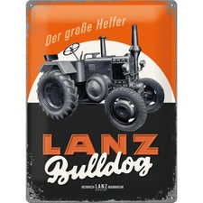 Plaque tôle tracteur - , lanz