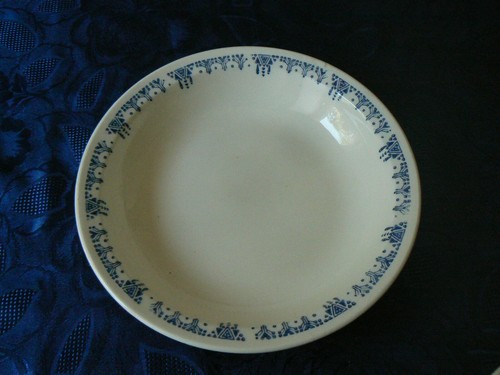 Rare ancien plat creux - ancien, faience