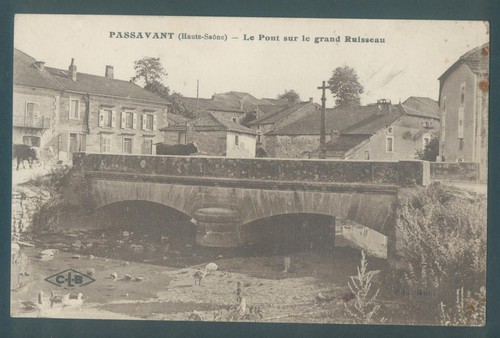 Cpa passavant - -,